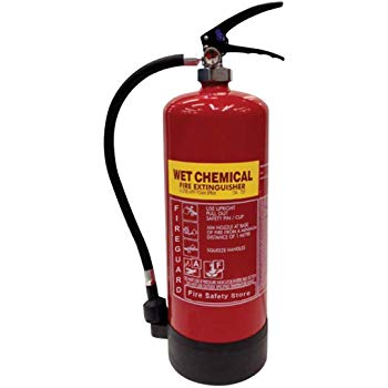 6 Litre Stored Pressure Wet Chemical Fire Extinguisher