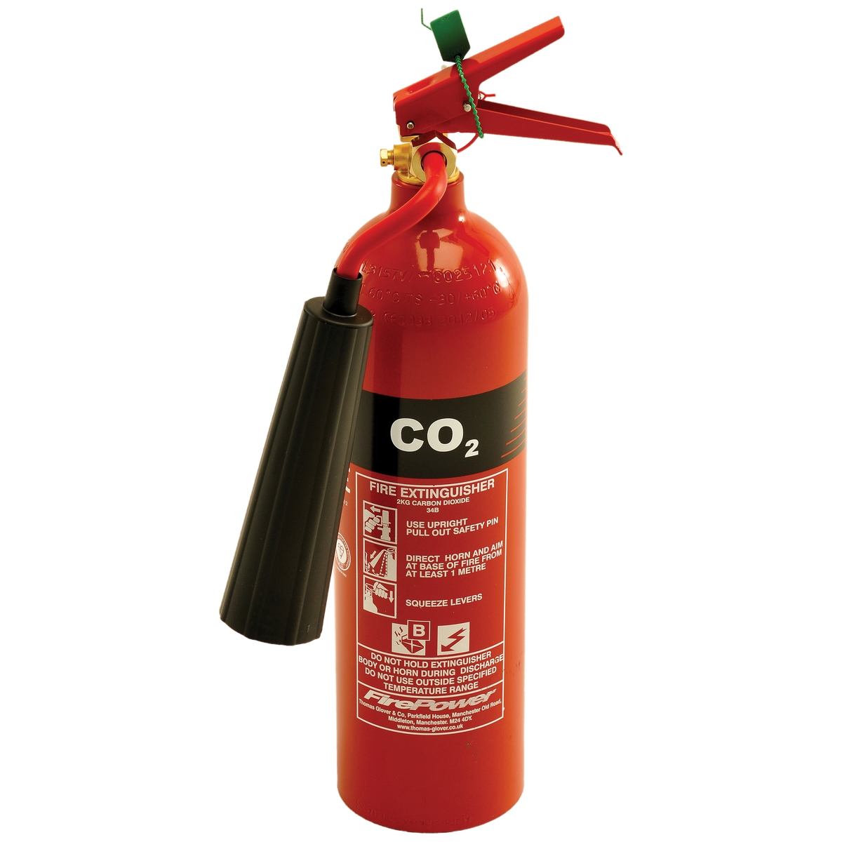 2kg Co2 Fire Extinguisher Shop Fire Safety