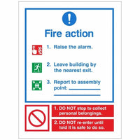 Fire Action Notices