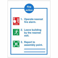 Fire Action Notices