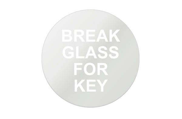 Replacement Glass For Mk1 Key Box