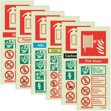 Fire Extinguisher ID Signs - All Types & Sizes