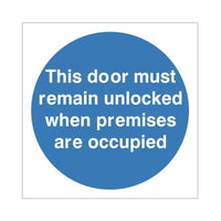 Fire Door & Exit Signs