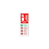 Fire Extinguisher ID Signs - All Types & Sizes