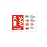 Fire Extinguisher ID Signs - All Types & Sizes
